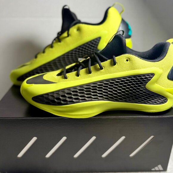 Adidas ANTHONY EDWARDS 1 Low Preloved Lime [JS1778]  *NEW* Sz: 12 - Picture 5 of 11